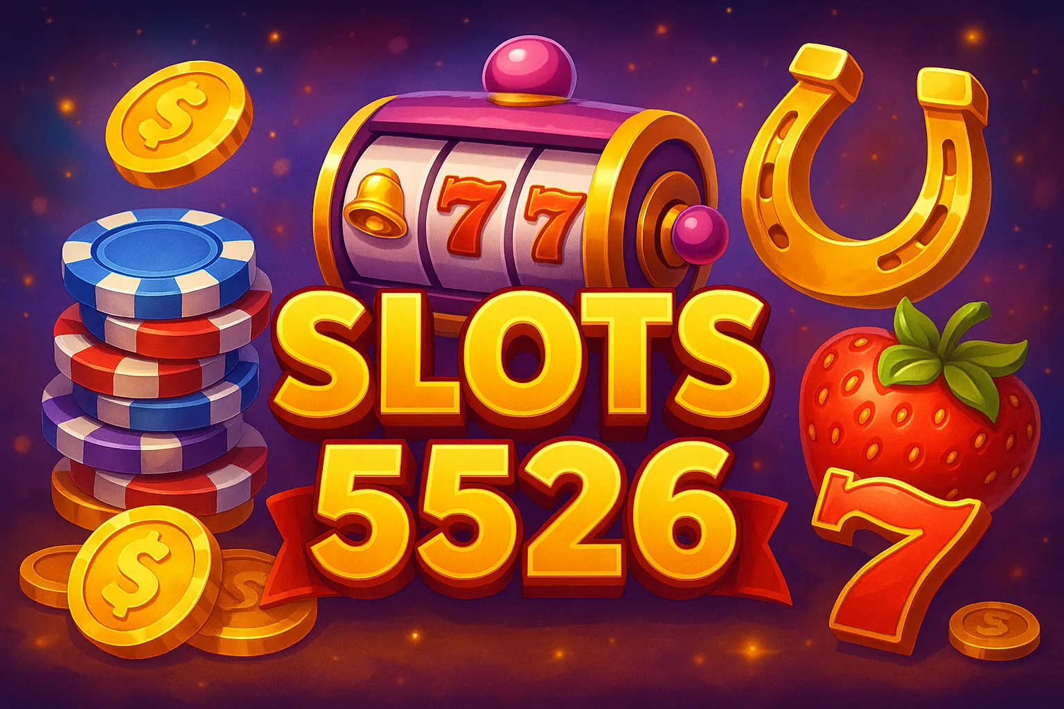 Explore o mundo das slot machines no 5526 Casino