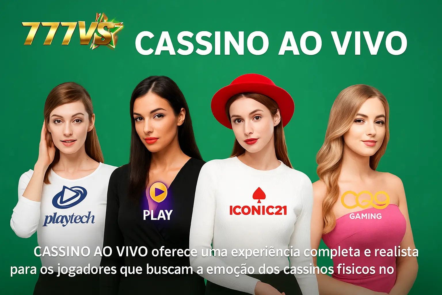O 777VS Live Casino lança promoções regularmente