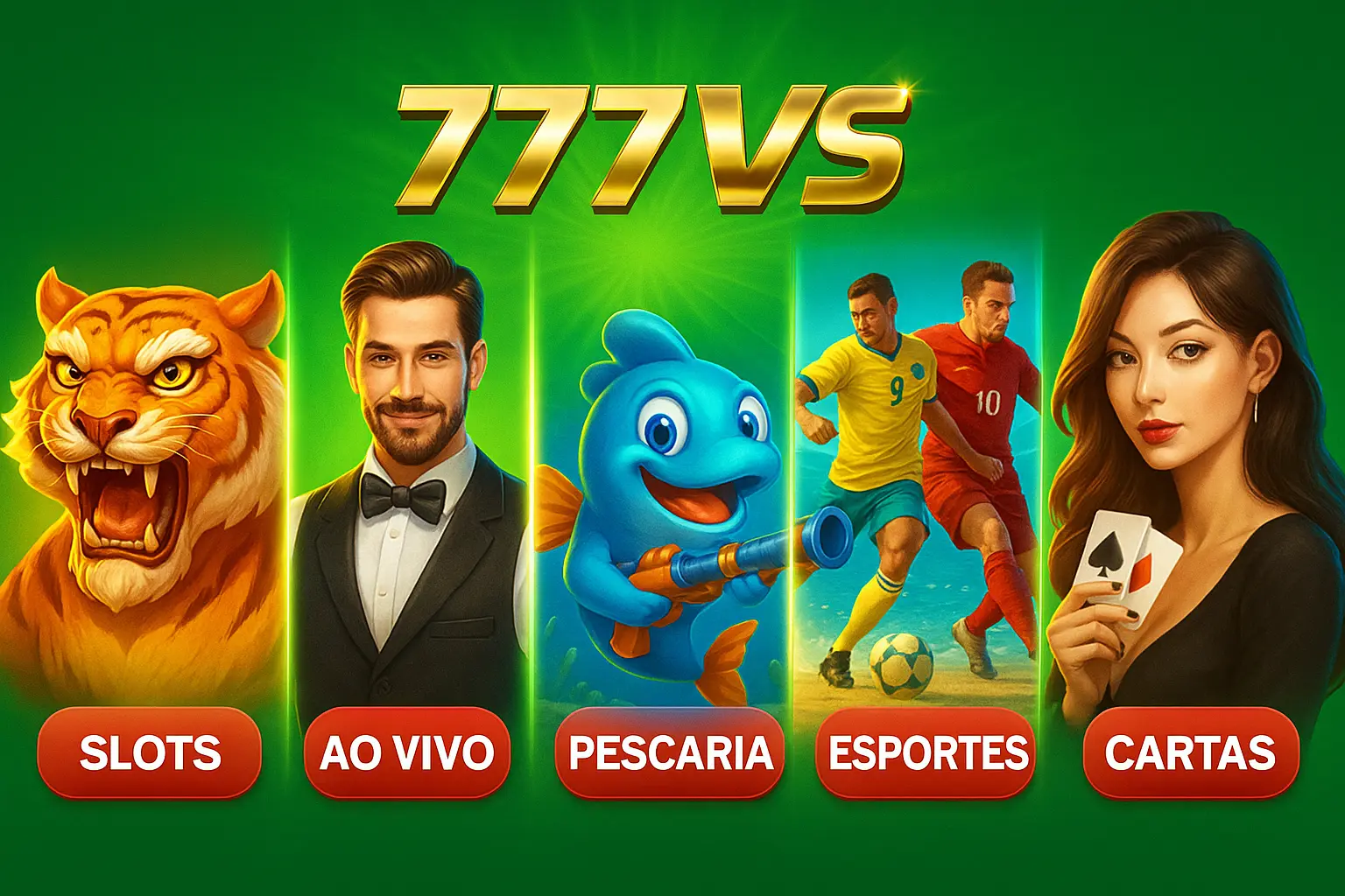 Jogos de cassino online inovadores e emocionantes na 777VS