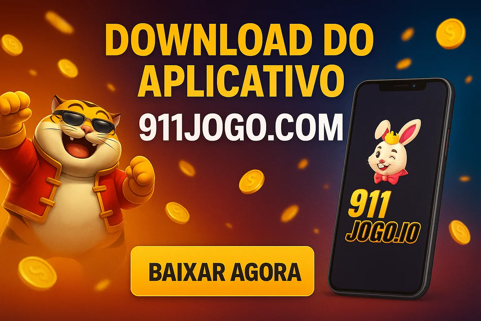 Baixar o 911JOGO.COM Cassino App