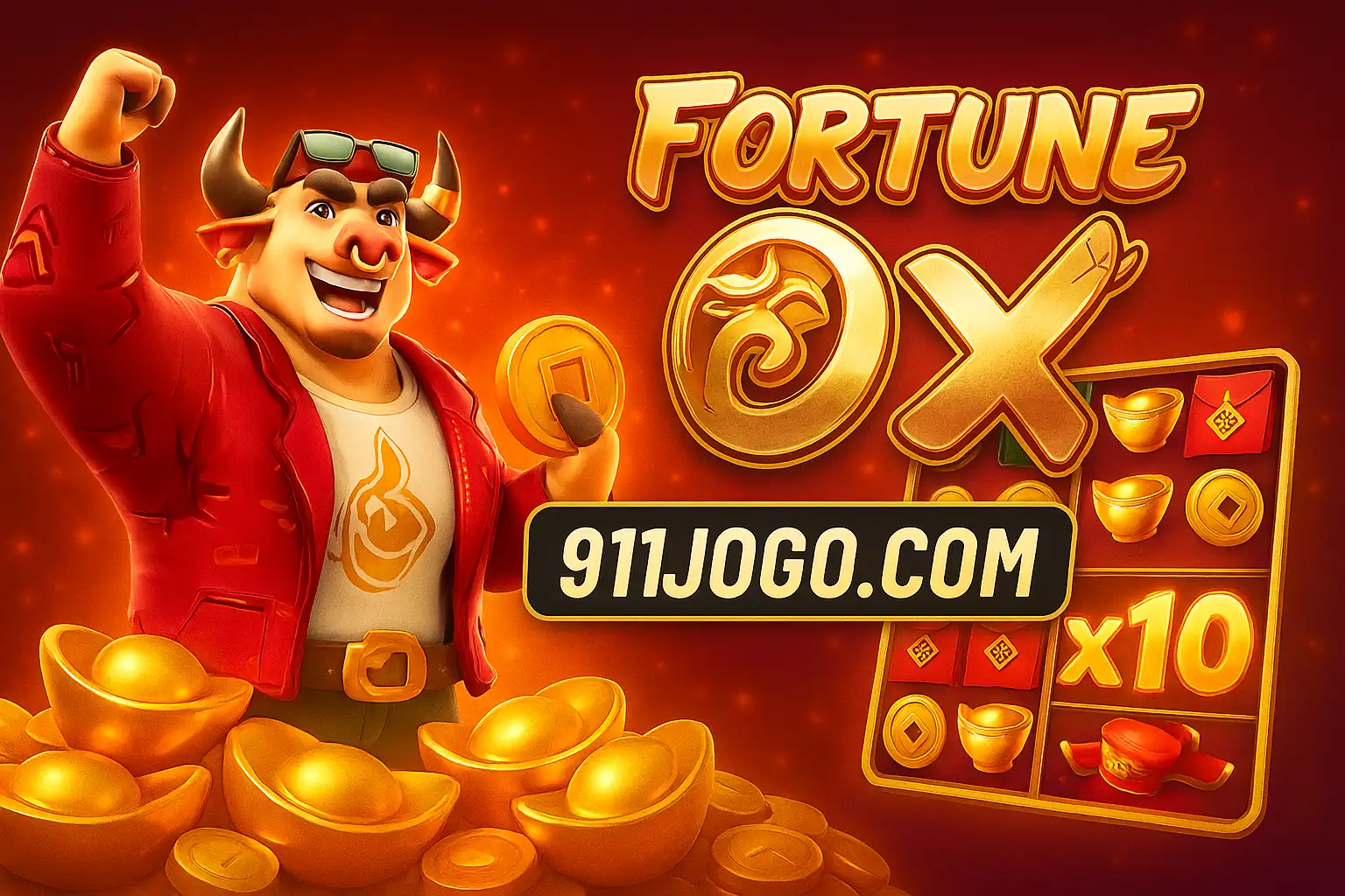 Fortune Ox no 911JOGO.COM - Aposte Agora e Reivindique Seus Ganhos