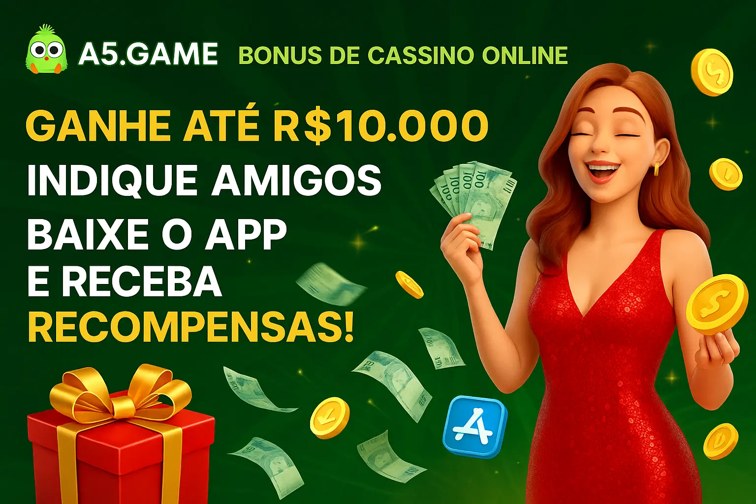 O bônus promocional A5.GAME é uma ótima maneira de começar sua aventura
