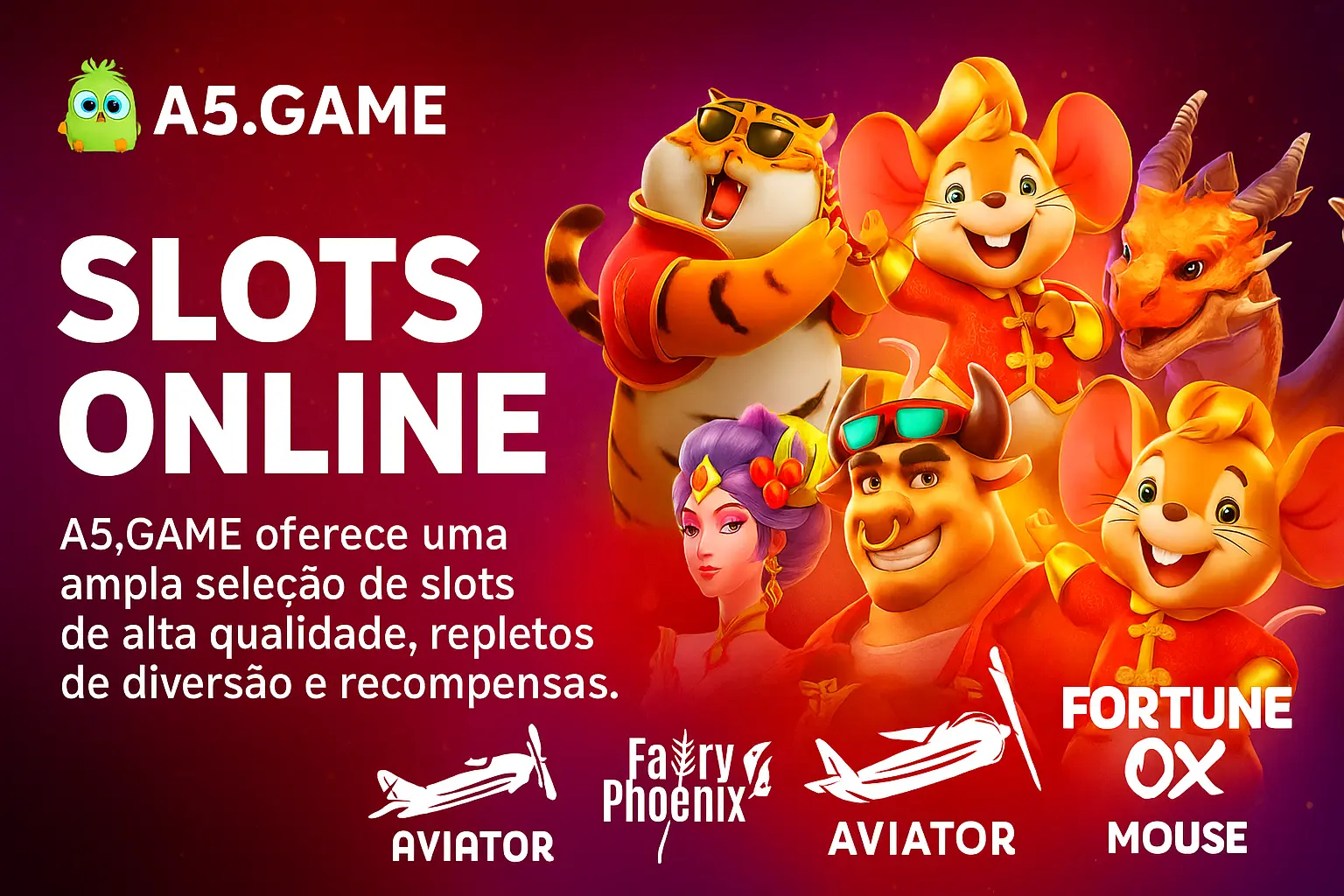 Jogos de Slot no Casino Online A5.GAME