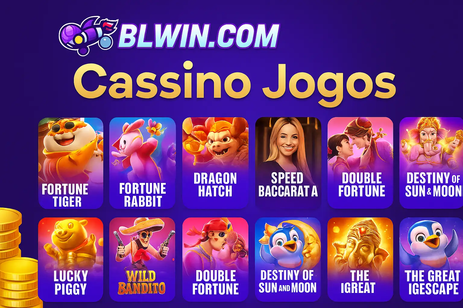 Jogos de cassino online BLWIN