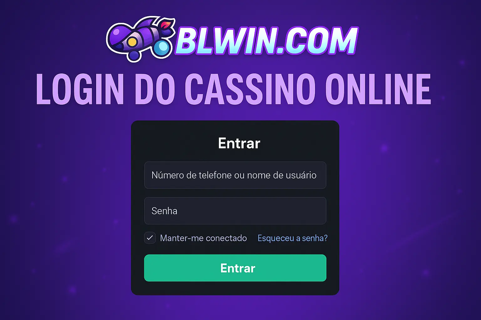 Login no Cassino BLWIN