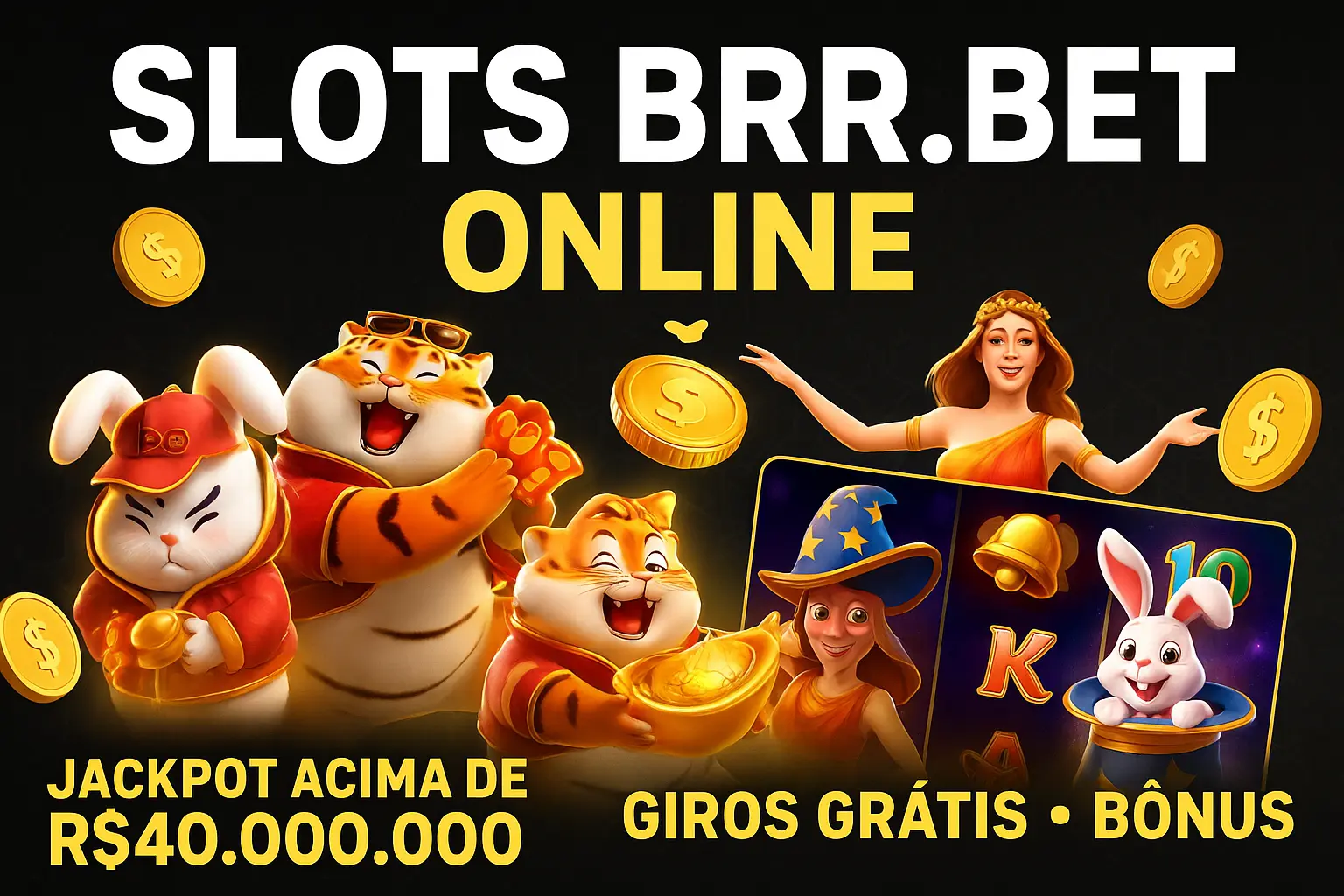 Explore o mundo das slot machines no BRR.BET Casino