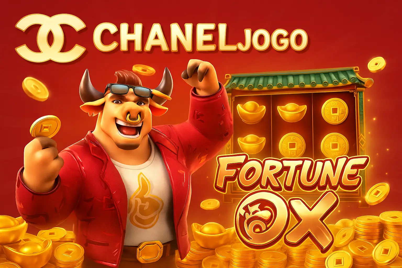 Fortune Ox no CHANELJOGO.COM - Aposte Agora e Reivindique Seus Ganhos
