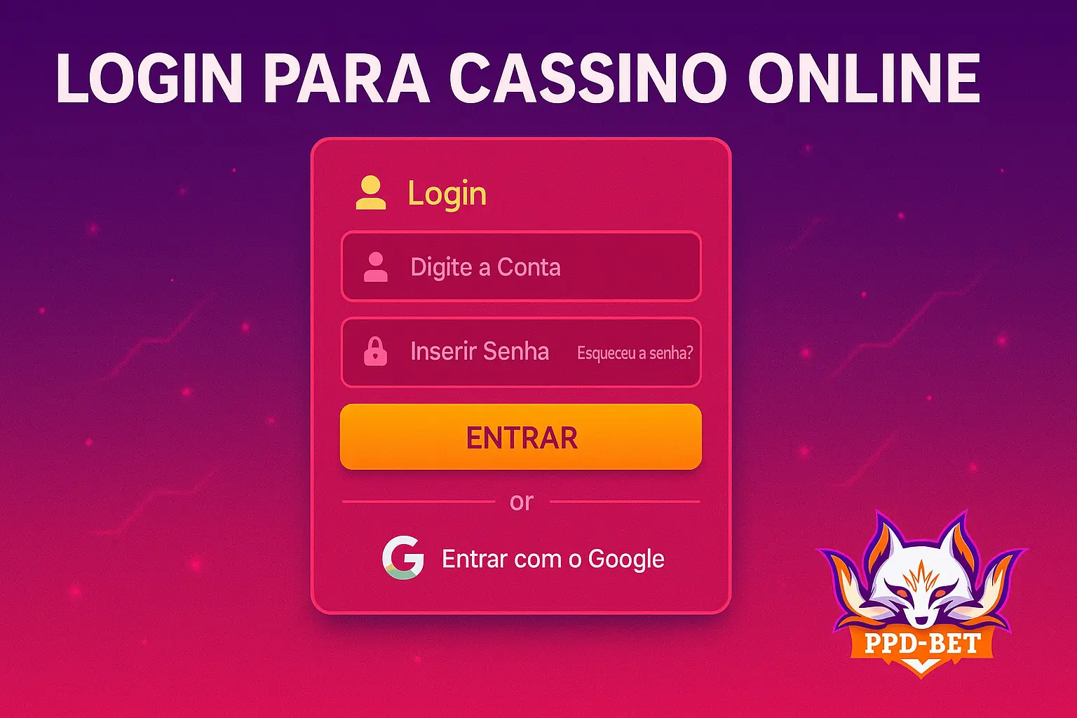 Login no Cassino PPDBET