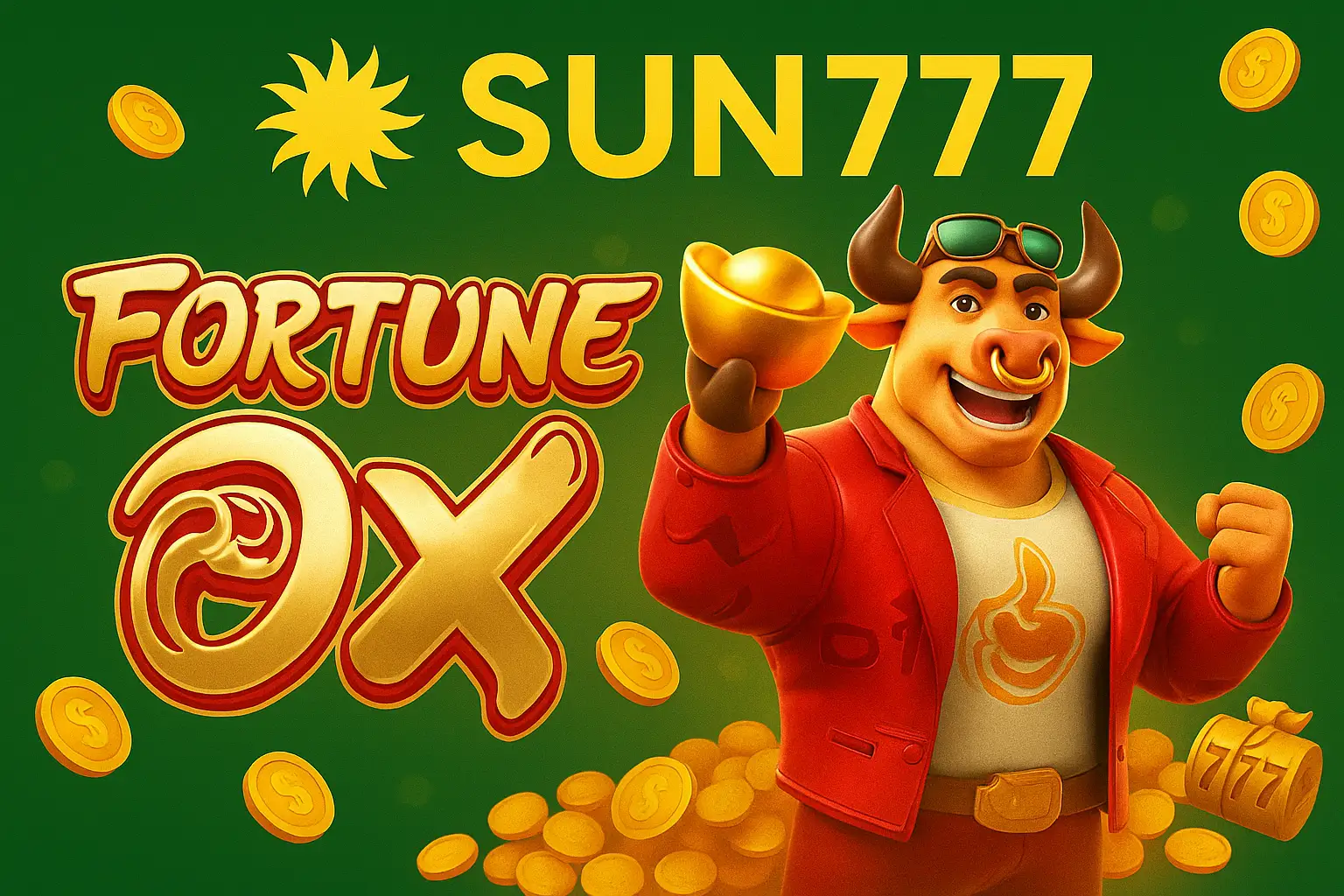 Fortune Ox no SUN777 - Aposte Agora e Reivindique Seus Ganhos
